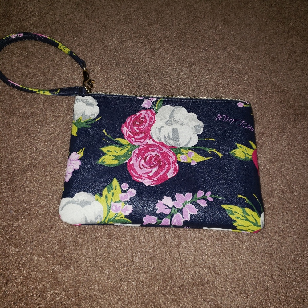 Betsy Johnson wristlet